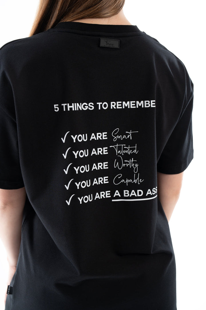 Oversized luxusní tričko "Things to Remember" TIMME