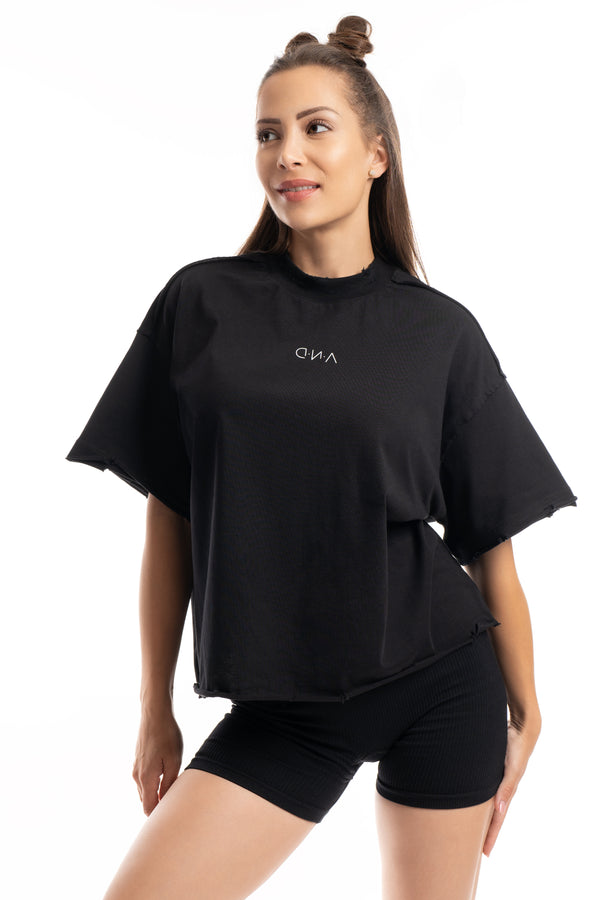 DNA Unisex Oversize Crop T-Shirt DNA